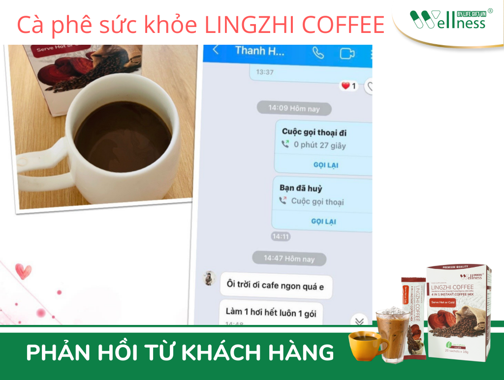 Cà phê sức khỏe Lingzhi Coffee