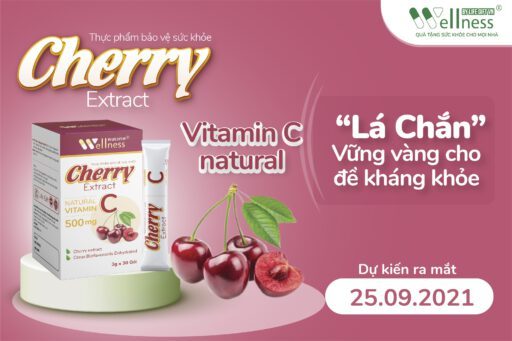 TPBVSK Cherry Extract (chứa 500mg viatmin C)